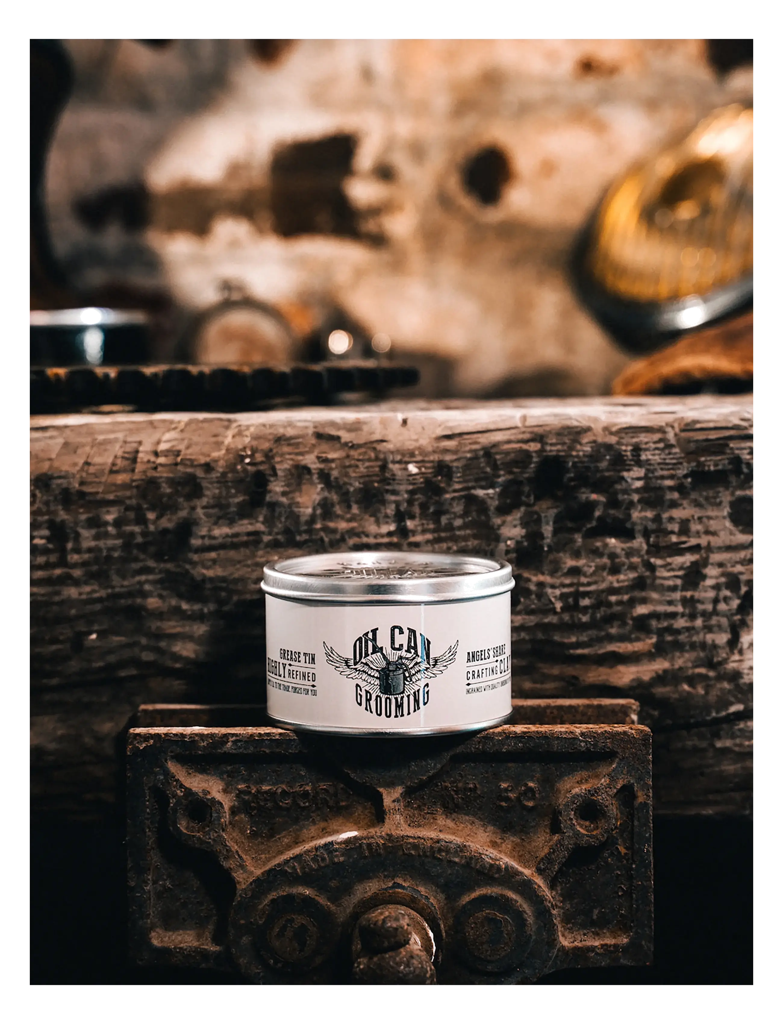 Oil Can Grooming - Crafting Clay - vaski - white - 4