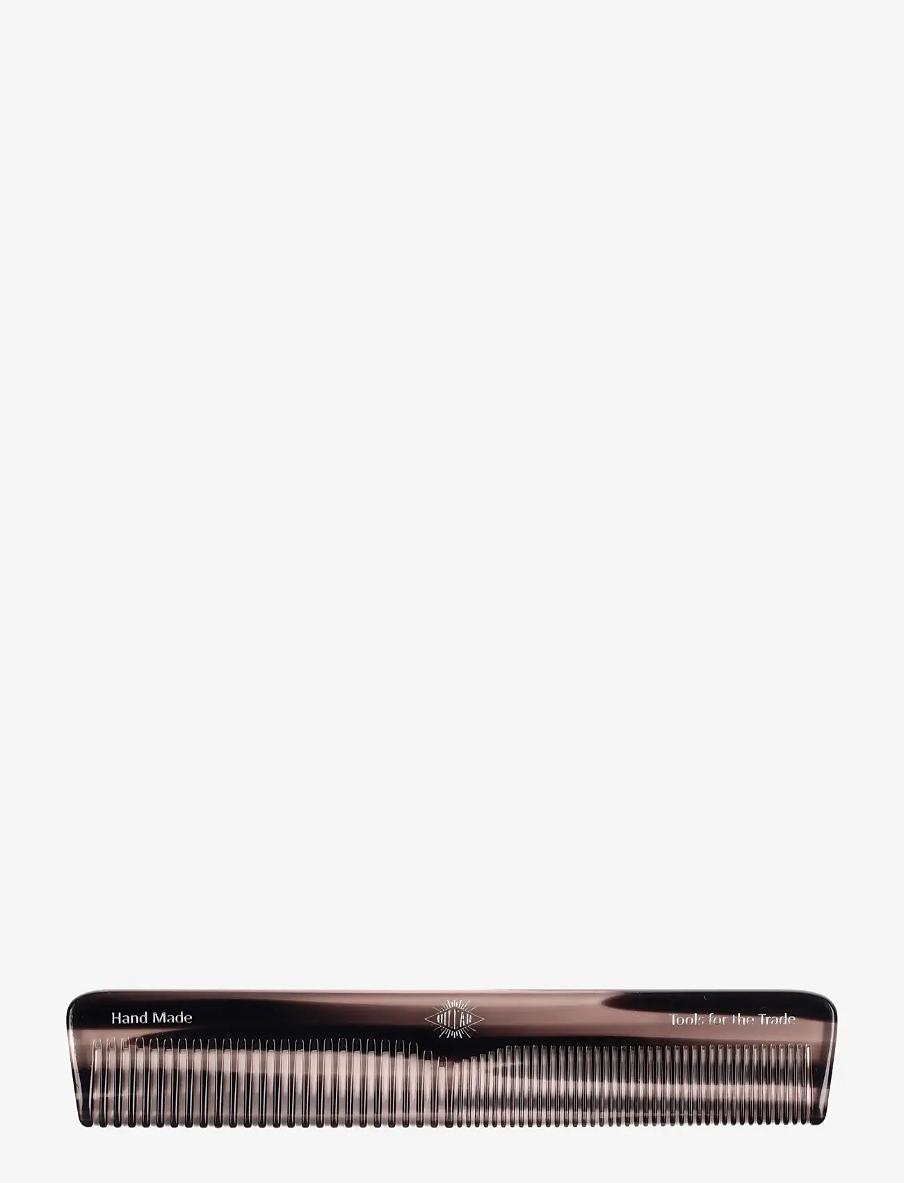 Oil Can Grooming Dual Tooth Comb Colourway - Kammid - BROWN / natural
