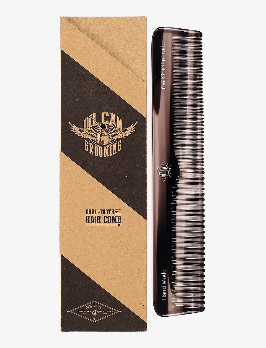 Oil Can Grooming - Dual Tooth Comb Colourway - kammid - brown - 1