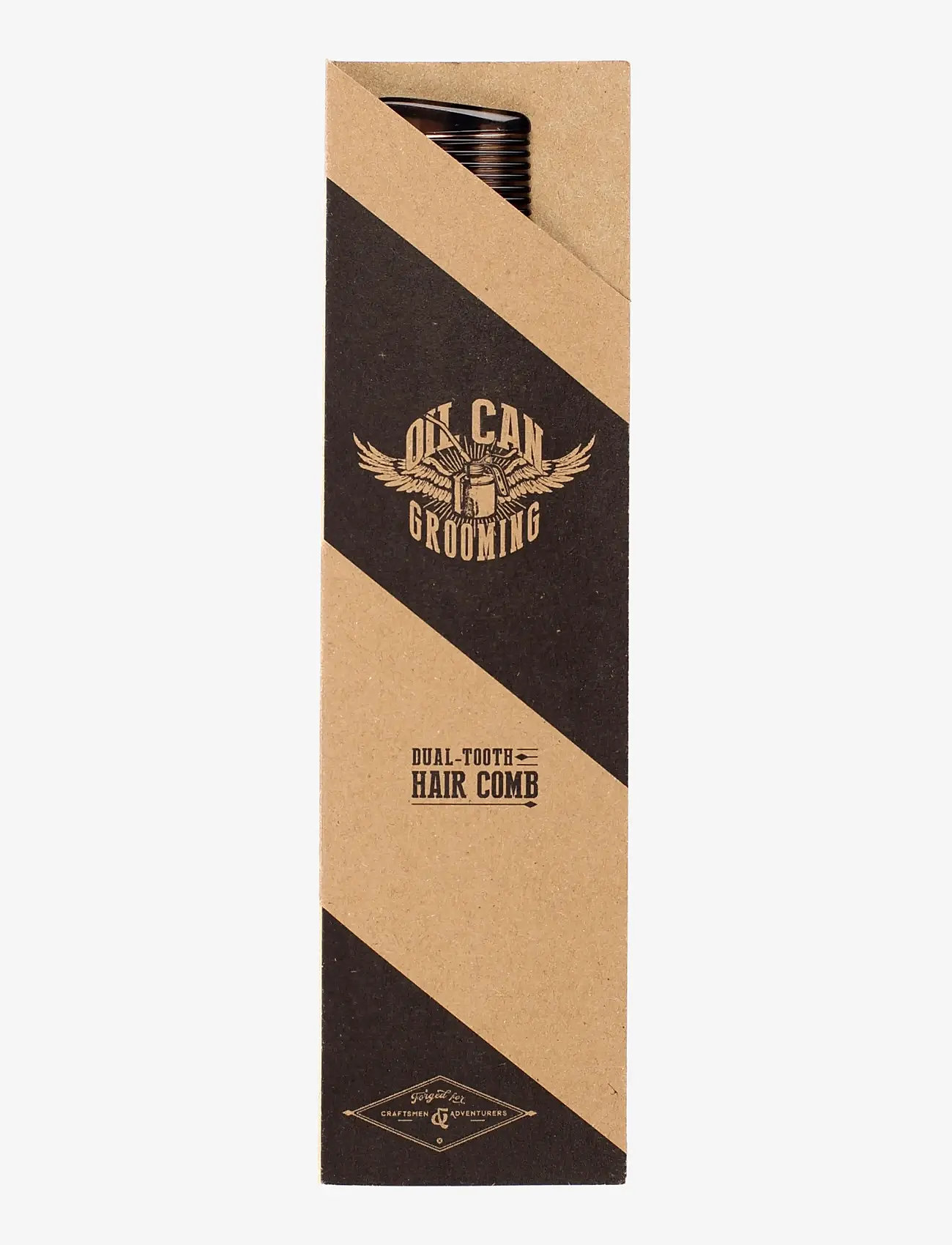 Oil Can Grooming - Dual Tooth Comb Colourway - kammid - brown - 2