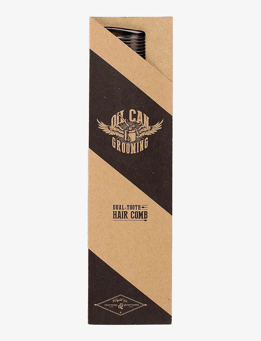 Oil Can Grooming - Dual Tooth Comb Colourway - kammid - brown - 2