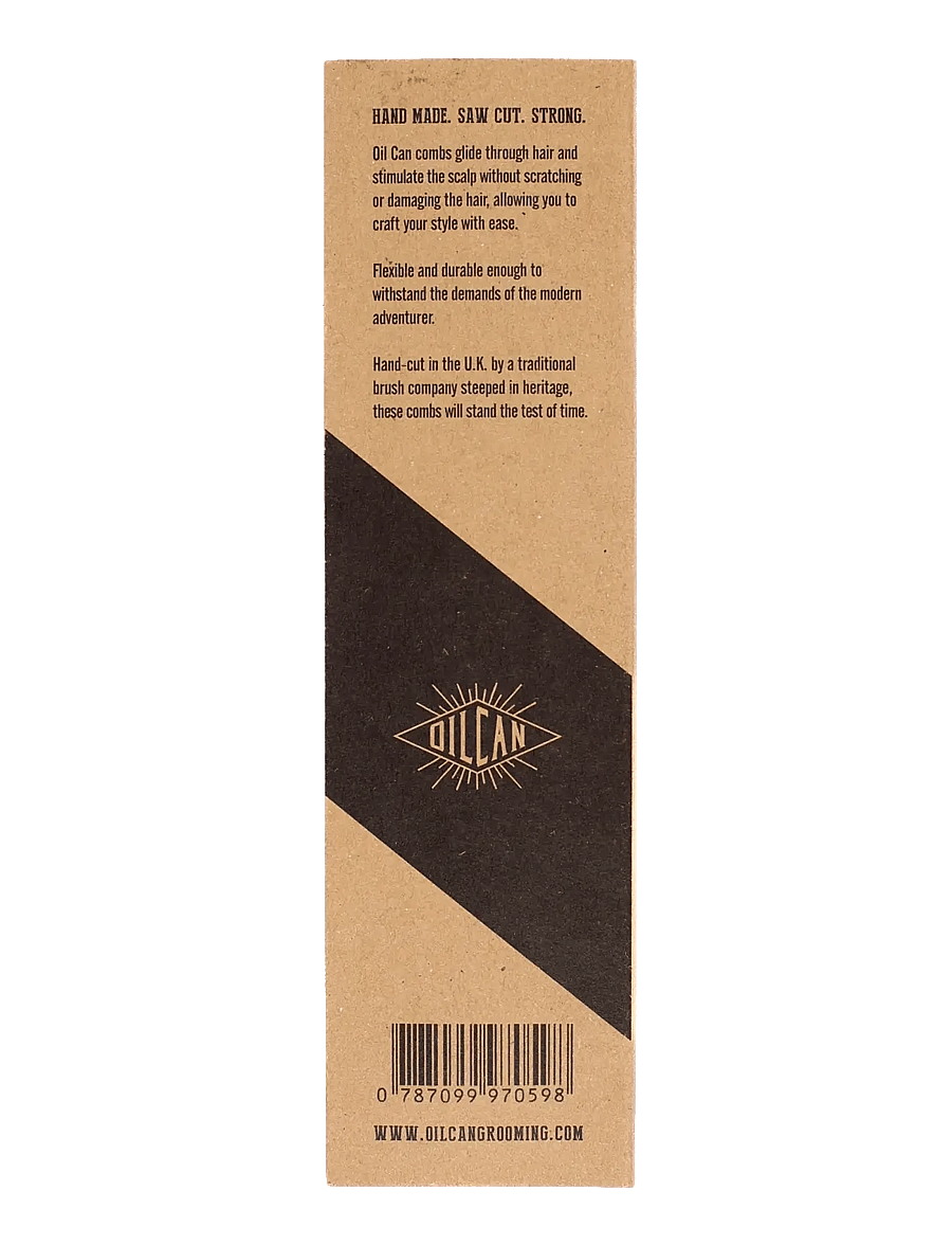 Oil Can Grooming - Dual Tooth Comb Colourway - kammid - brown - 3