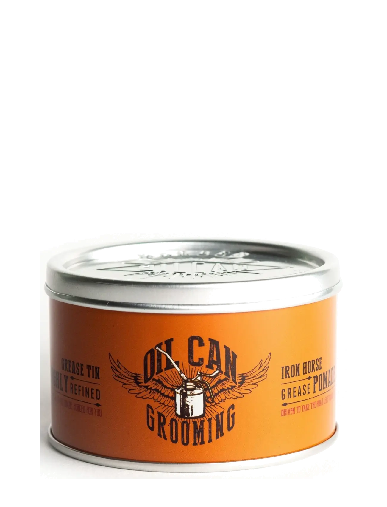 Oil Can Grooming Grease Pomade - Pomade - BEIGE / clear