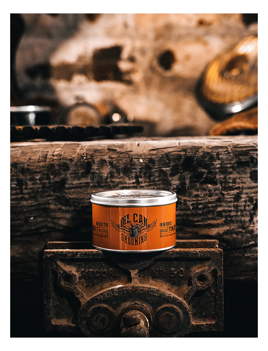 Oil Can Grooming - Grease Pomade - pumat - beige - 4