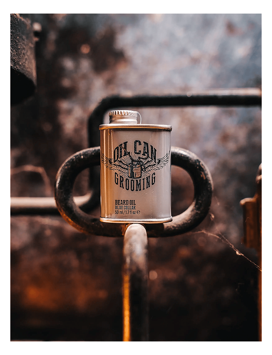 Oil Can Grooming - Blue Collar Beard Oil - habemeõli - clear - 3