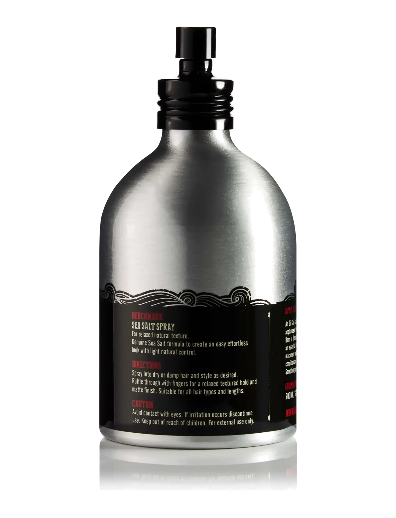 Oil Can Grooming - Sea Salt Spray - soolveepihusti - clear - 1