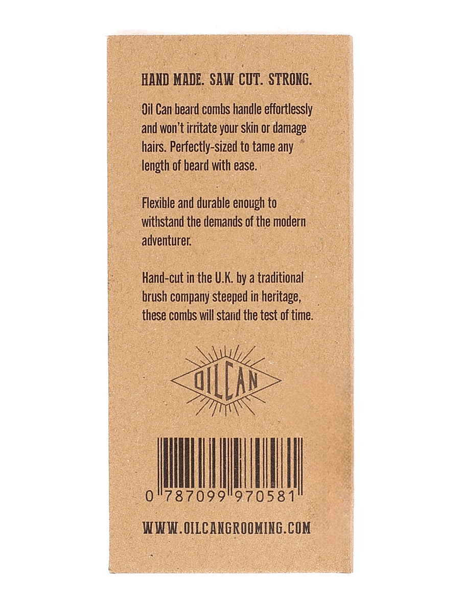 Oil Can Grooming - Pocket Beard Comb Colourway - brown - 2
