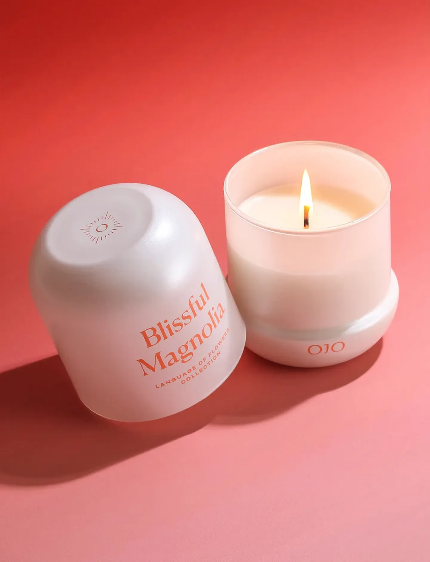 OJO - BLISSFUL MAGNOLIA - above 500kr - white – orange - 5