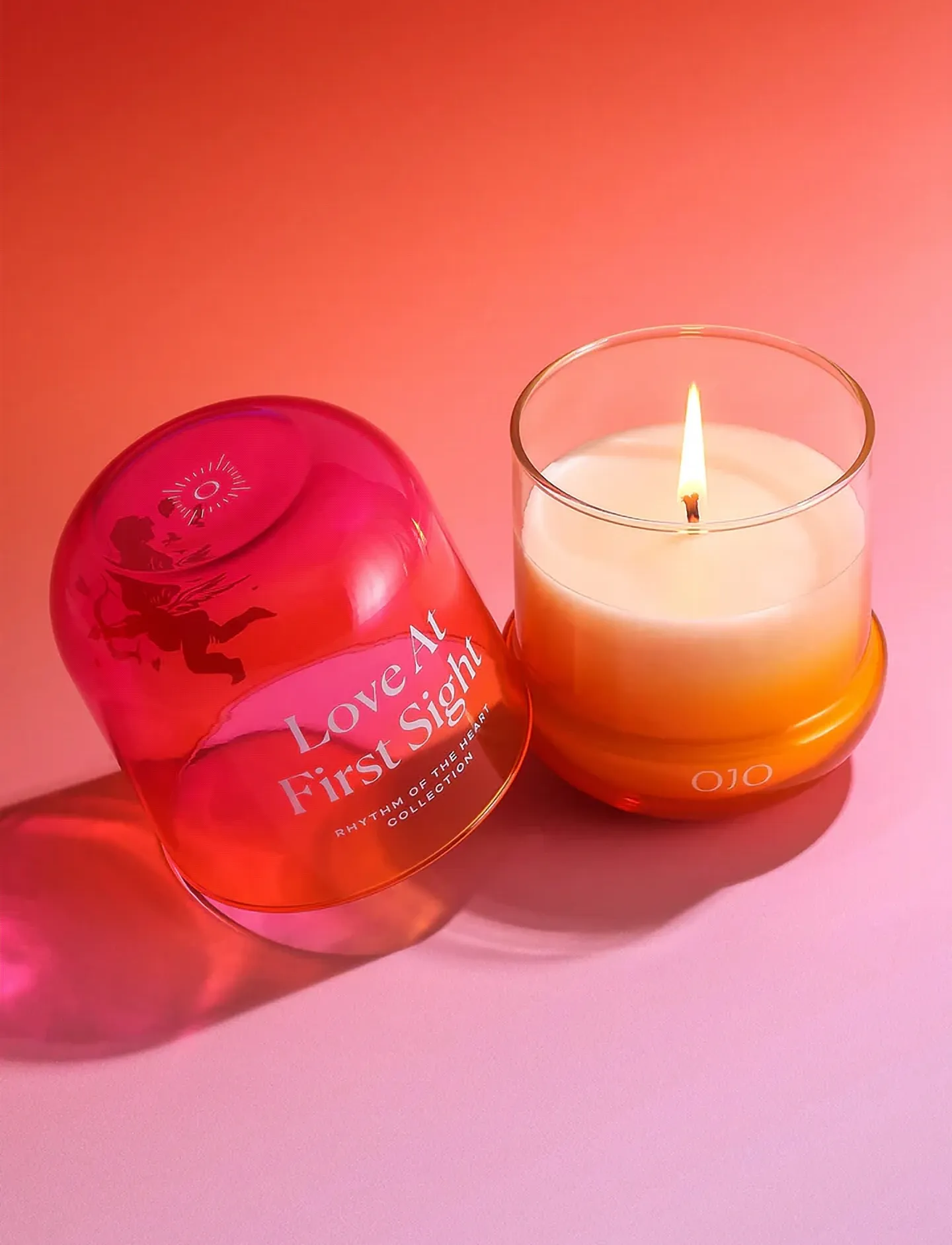 OJO - LOVE AT FIRST SIGHT - above 500kr - pink – orange - 5