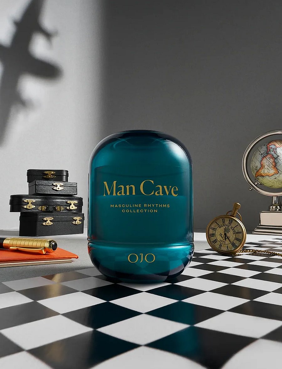 OJO - MAN CAVE - above 500kr - teal – gold - 0