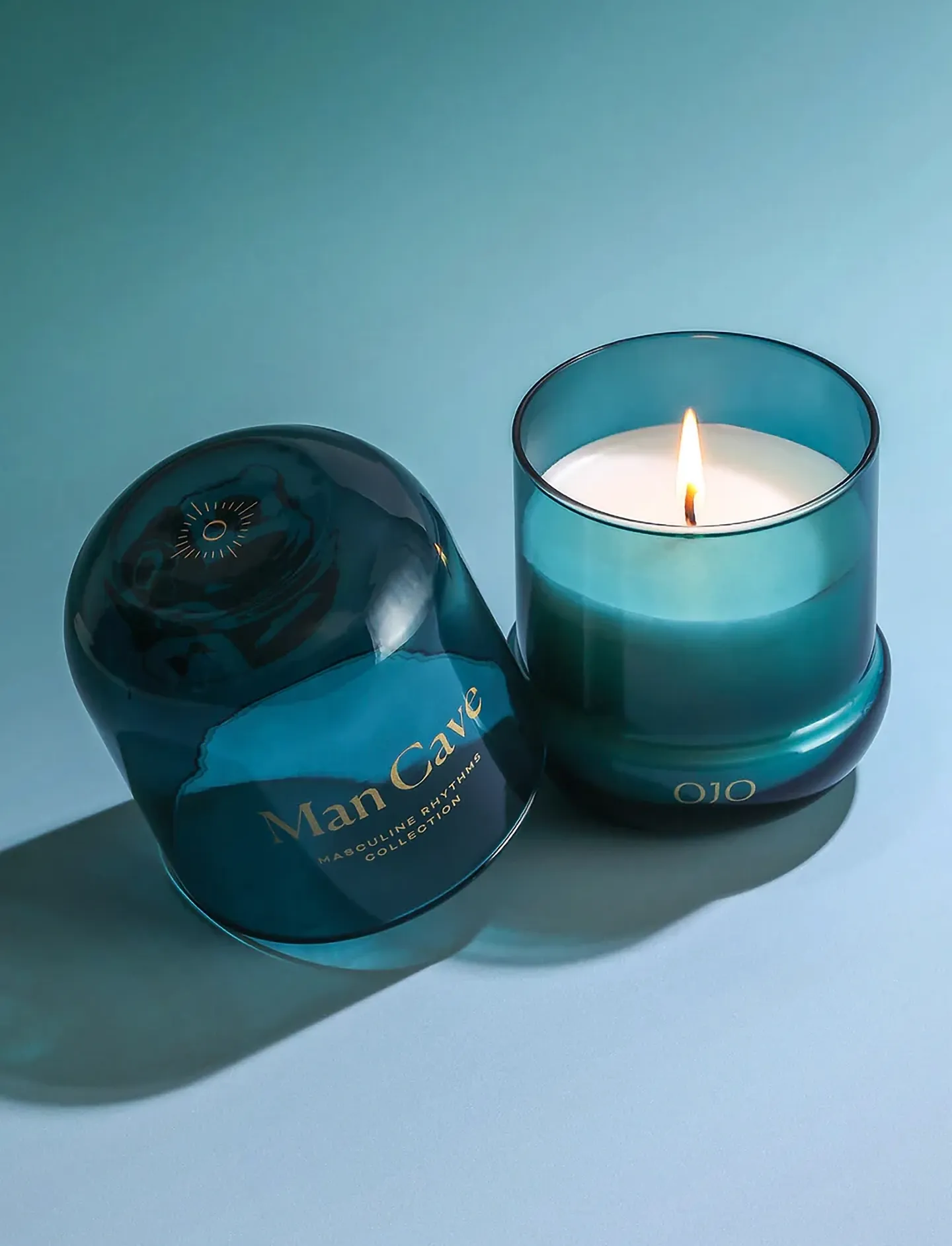 OJO - MAN CAVE - above 500kr - teal – gold - 5