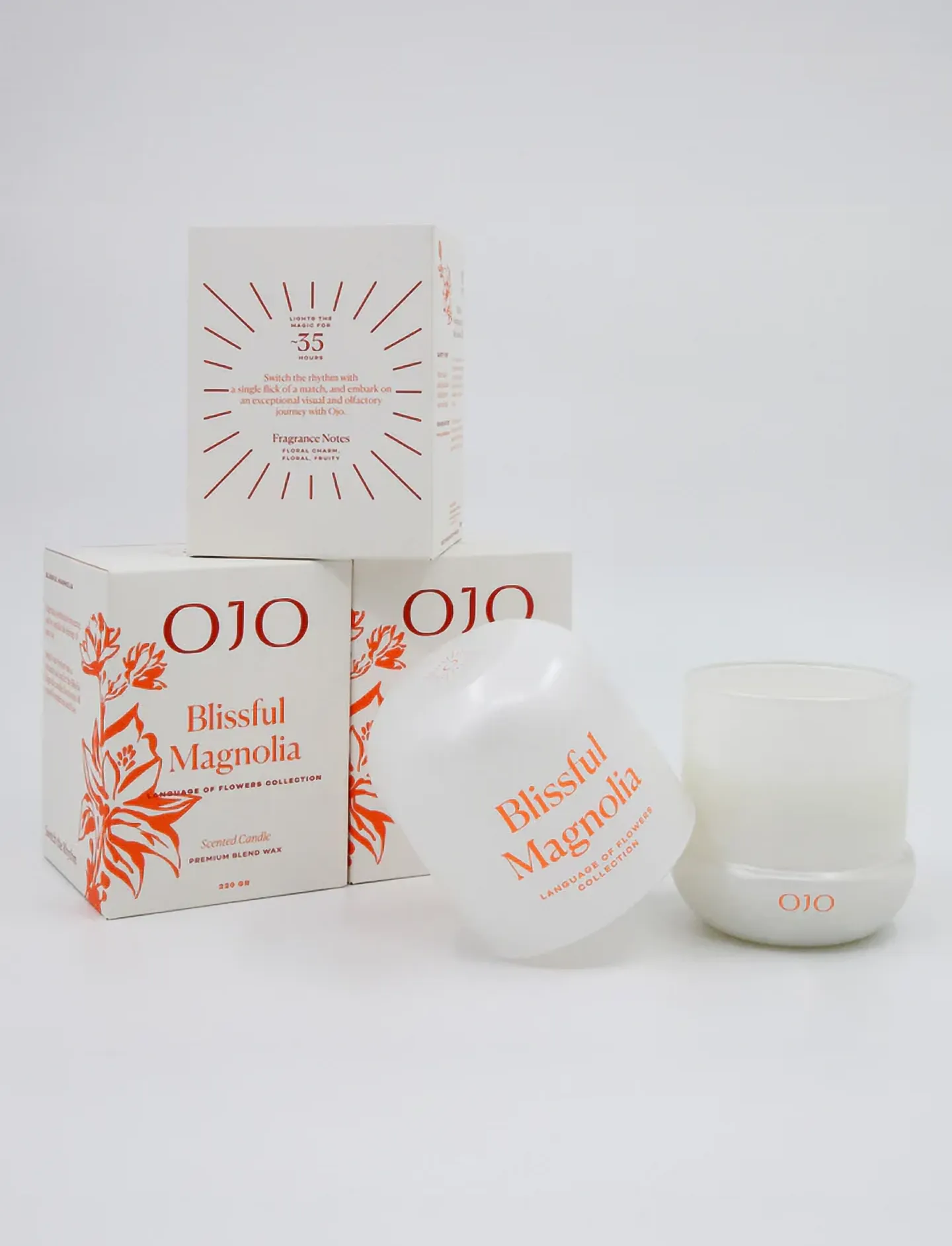 OJO - MYSTICAL ORCHID - above 500kr - white – red - 5
