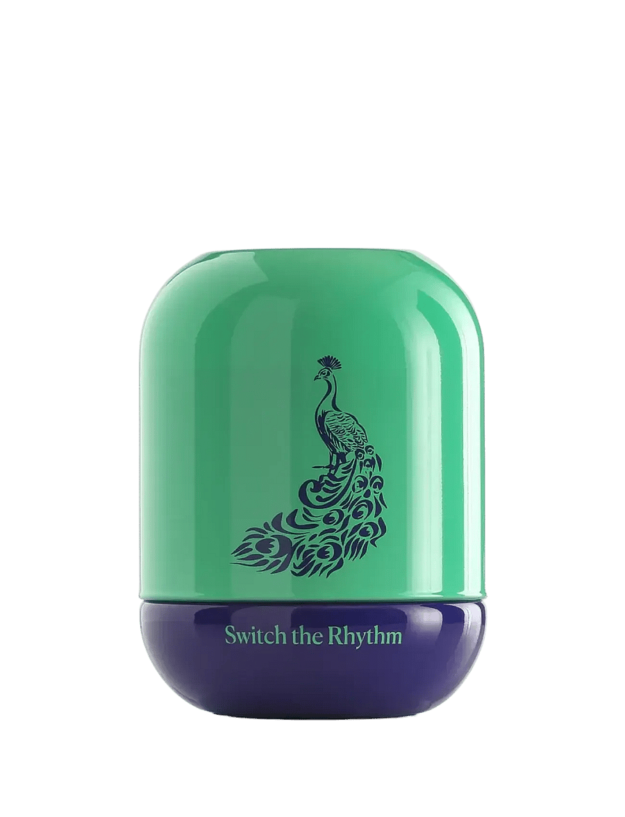 OJO - PEACOCK ELEGANCE - above 500kr - green – purple - 2
