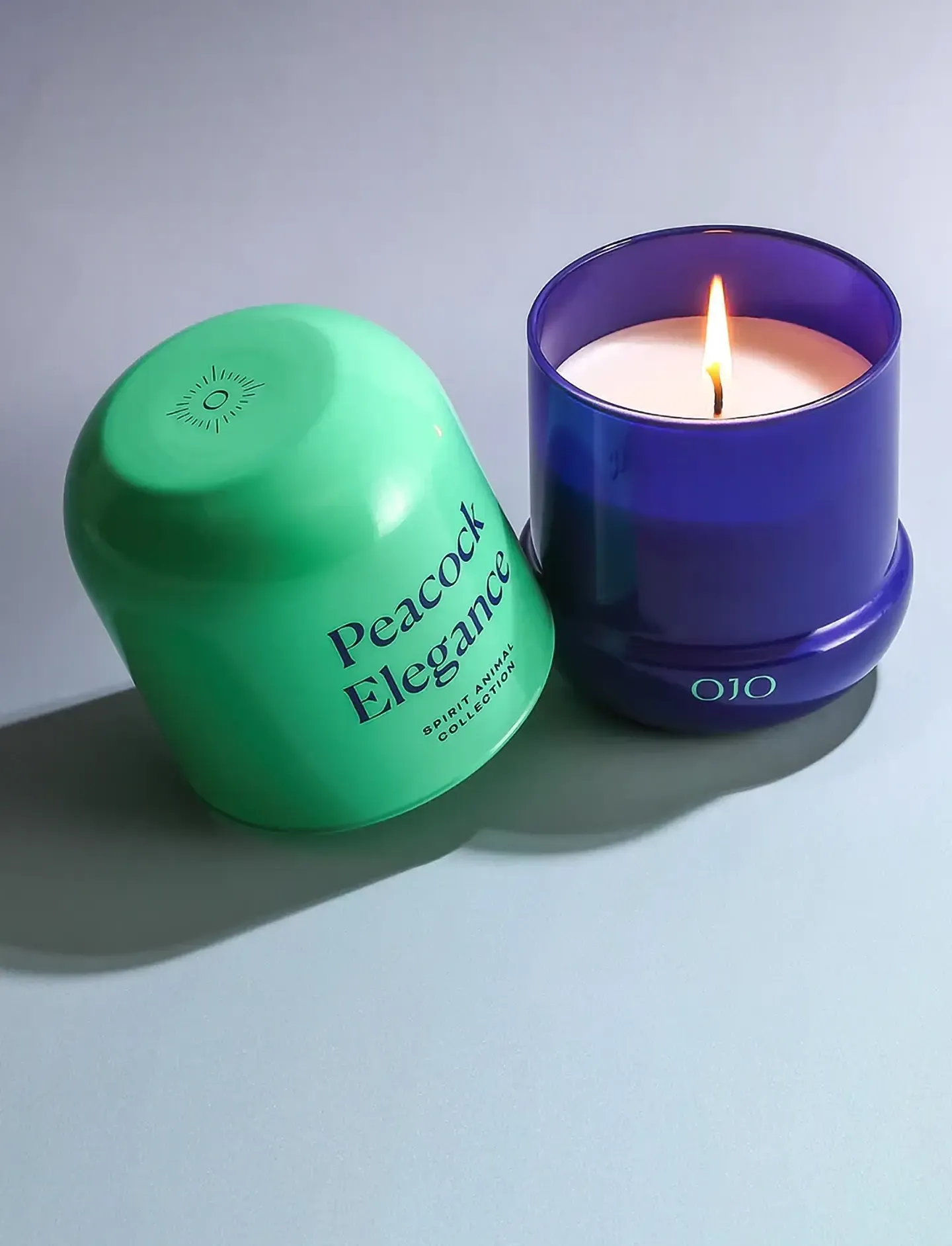OJO - PEACOCK ELEGANCE - above 500kr - green – purple - 5