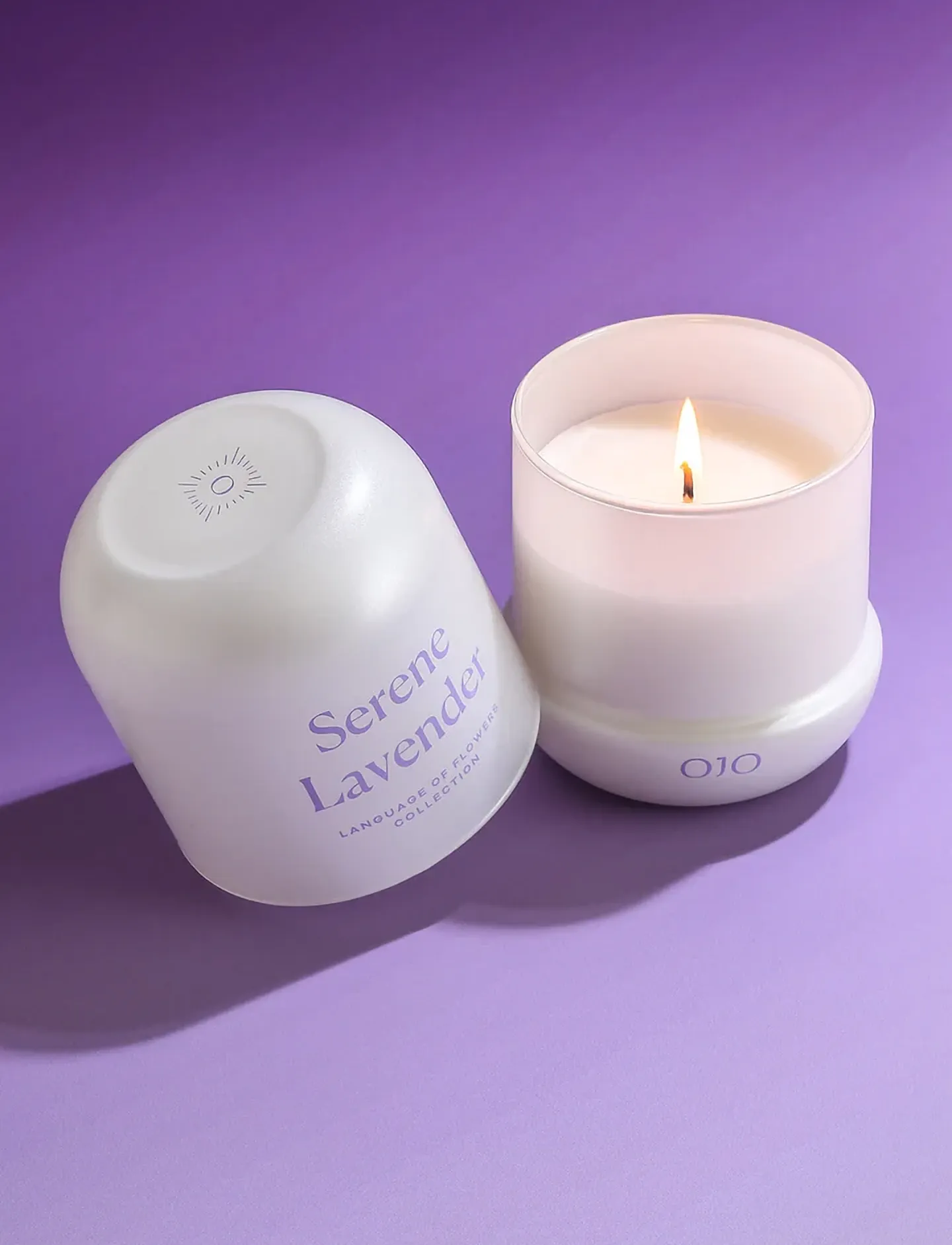 OJO - SERENE LAVENDER - above 500kr - white – light purple - 4