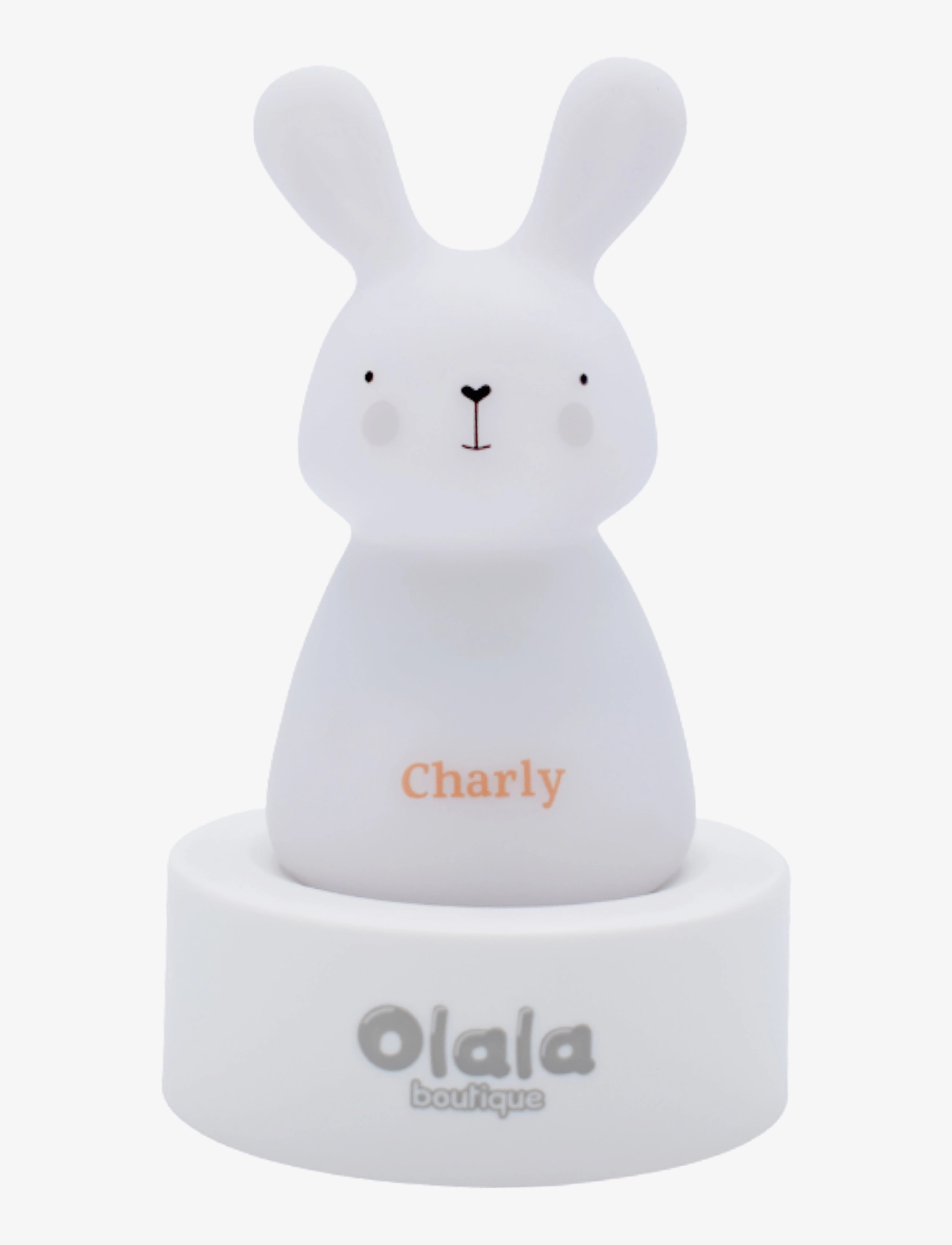 Olala Boutique Night Light Solo - Bunny - Nattlampor - WHITE / white