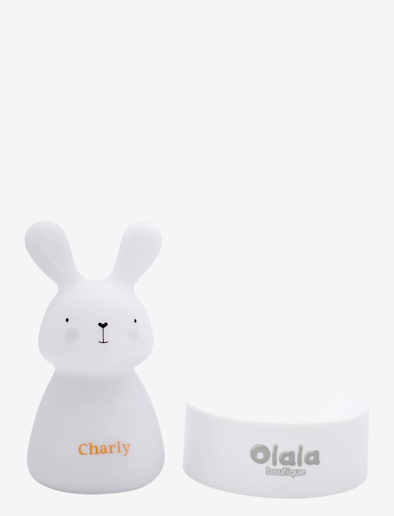 Olala Boutique - Night Light Solo - Bunny - næturlampar - white - 2