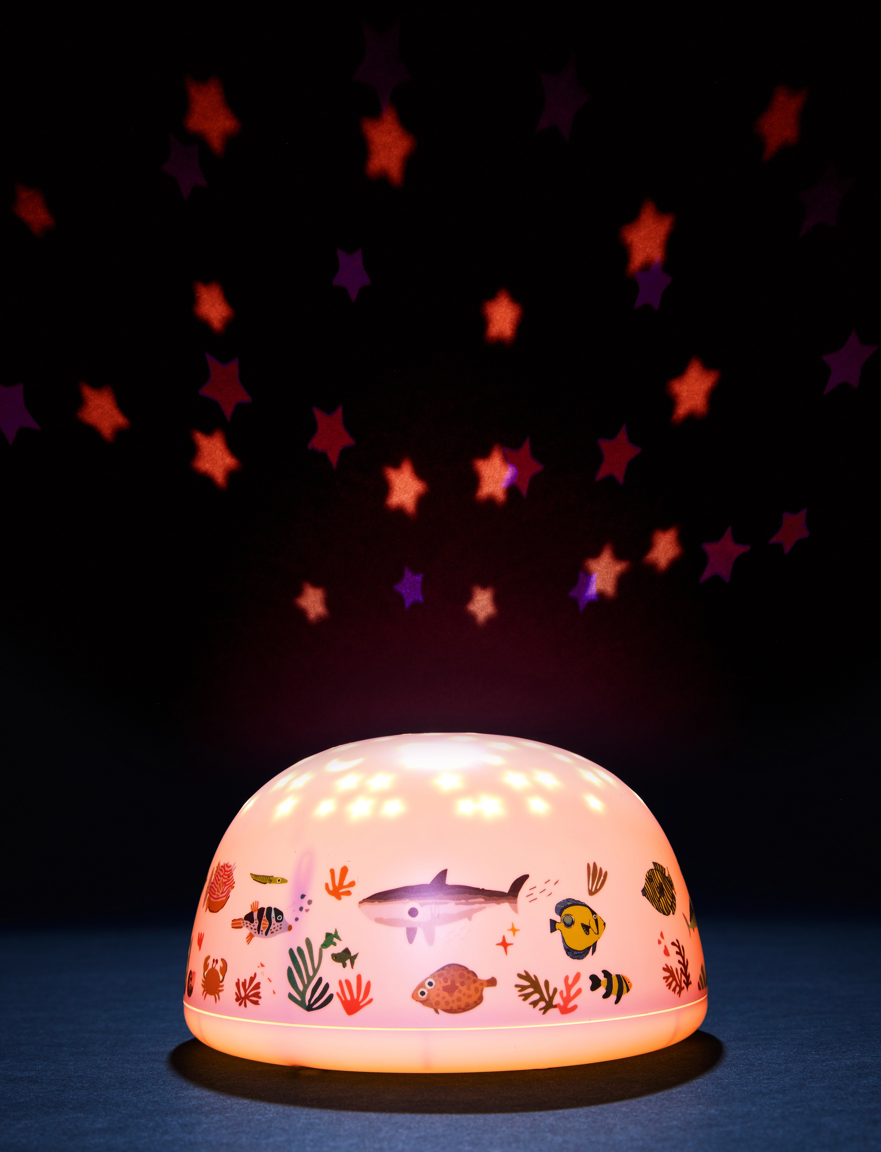 Olala Boutique - Maïa Nightlight with starry sky - Ocean - white - 2