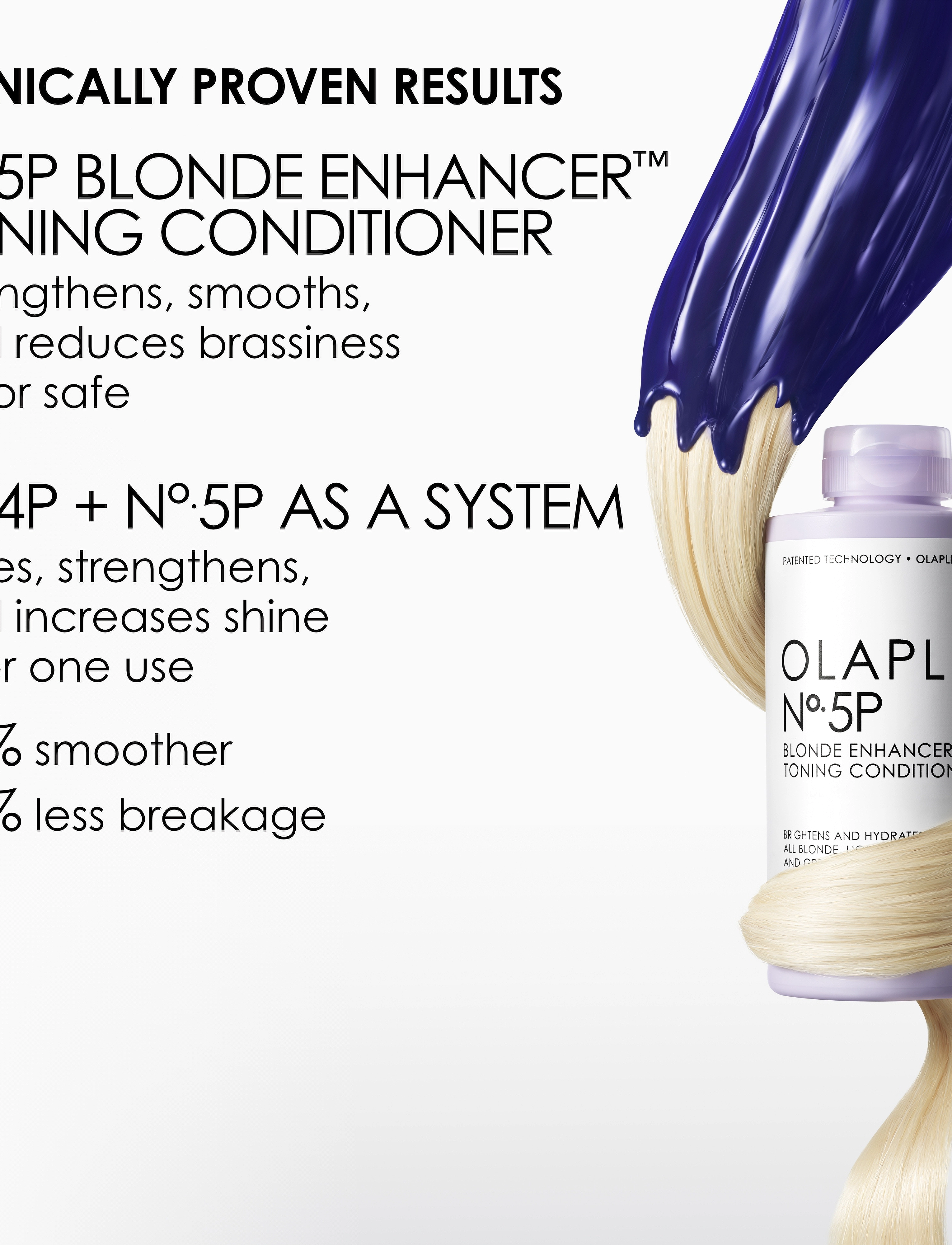 Olaplex - No.5P Blonde Enhancer Toning Conditioner 250ml - no color - 2