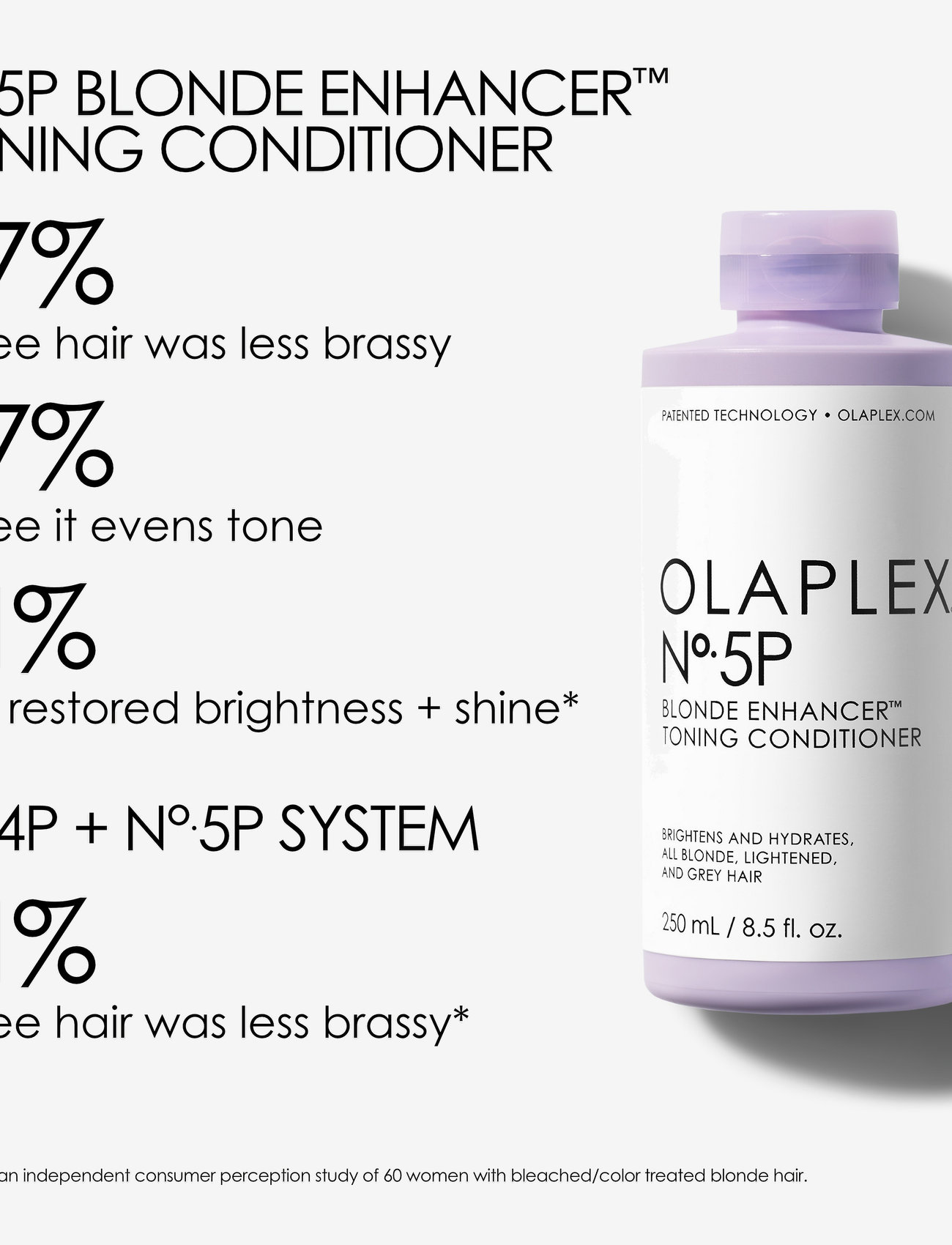 Olaplex - No.5P Blonde Enhancer Toning Conditioner 250ml - silver-balsam - no color - 3