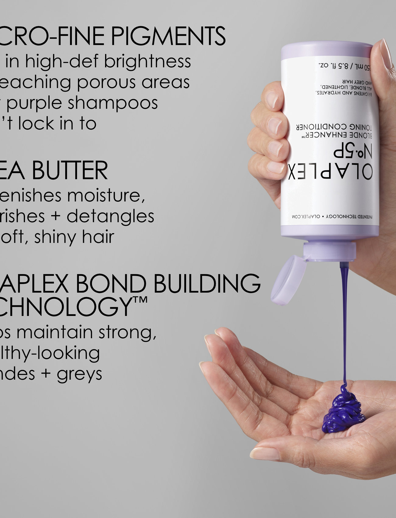 Olaplex - No.5P Blonde Enhancer Toning Conditioner 250ml - silver-balsam - no color - 4