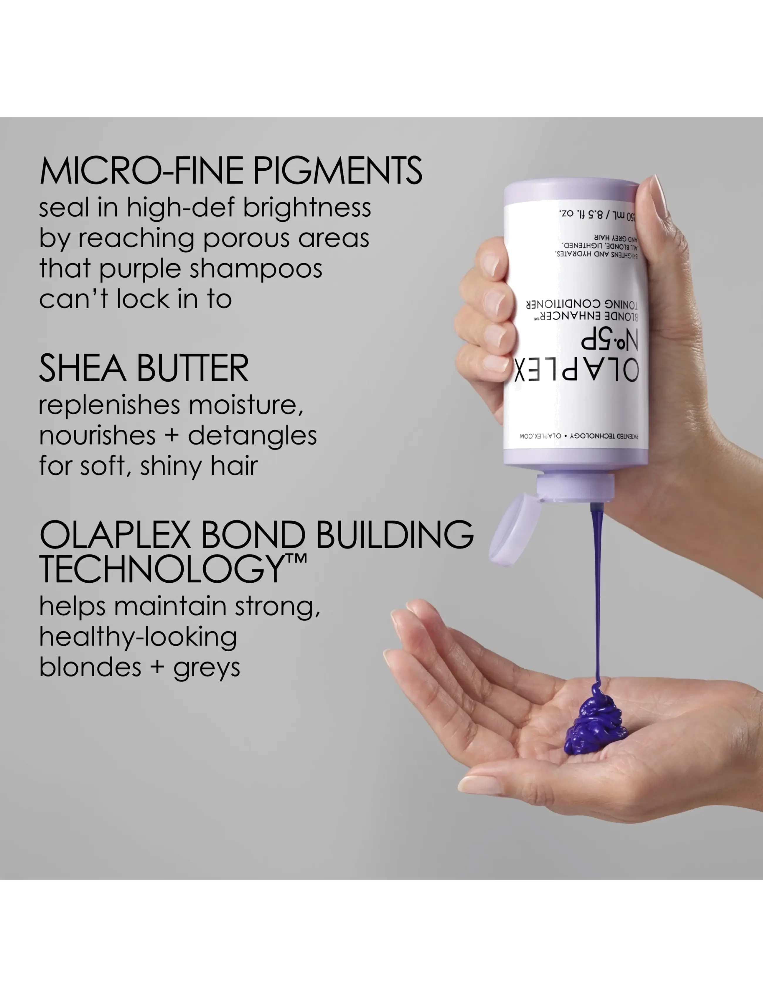 Olaplex - No. 5P Blonde Enhancer Toning Conditioner - hõbepalsamid - no color - 4