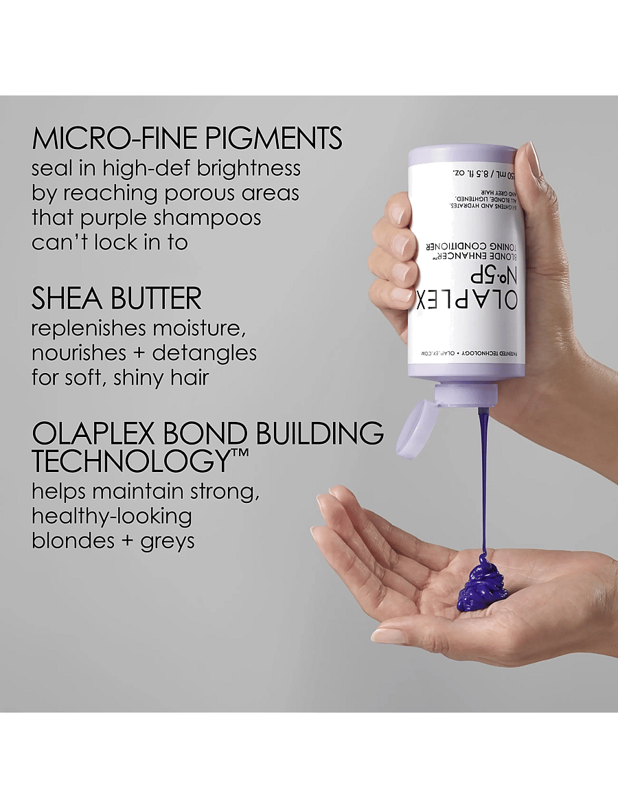 Olaplex - No. 5P Blonde Enhancer Toning Conditioner - hõbepalsamid - no color - 4