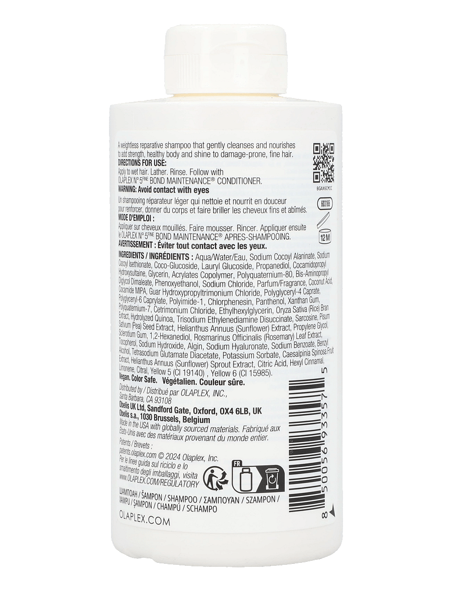 Olaplex - No. 4F Fine Bond Maintenance Shampoo - mellem 200-500 kr - no shade - 1