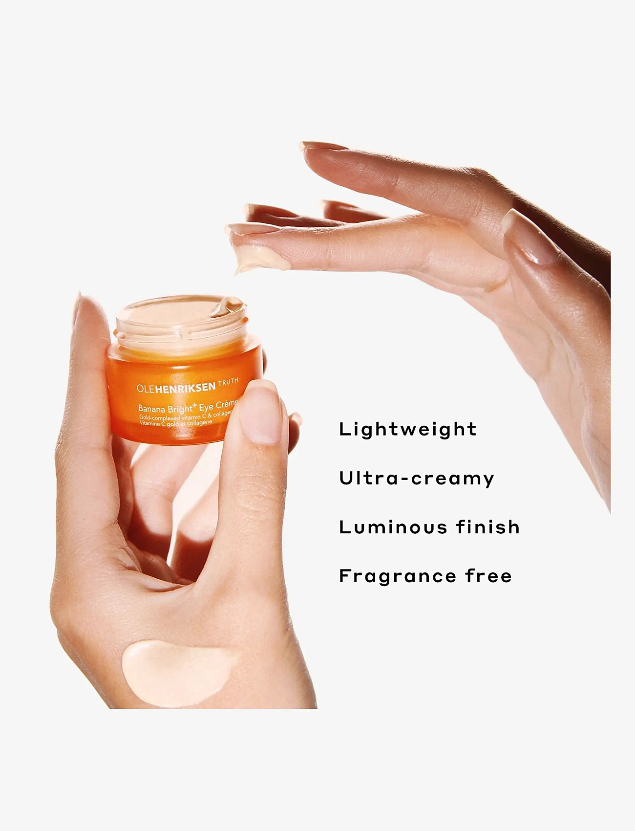 Ole Henriksen - Banana Bright+ Eye Crème - silmänympärysvoiteet - no color - 2