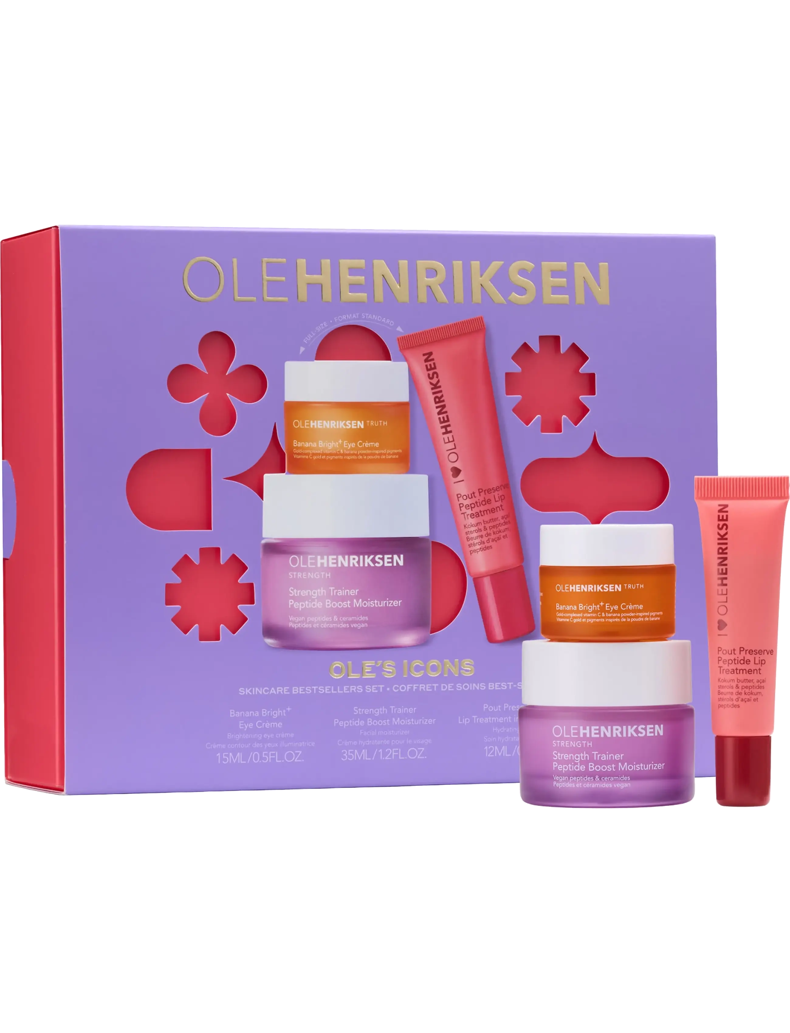 Ole Henriksen - SETS Pout, Strenght + BB+ Eye creme 1 stk - gåvoset - clear - 0