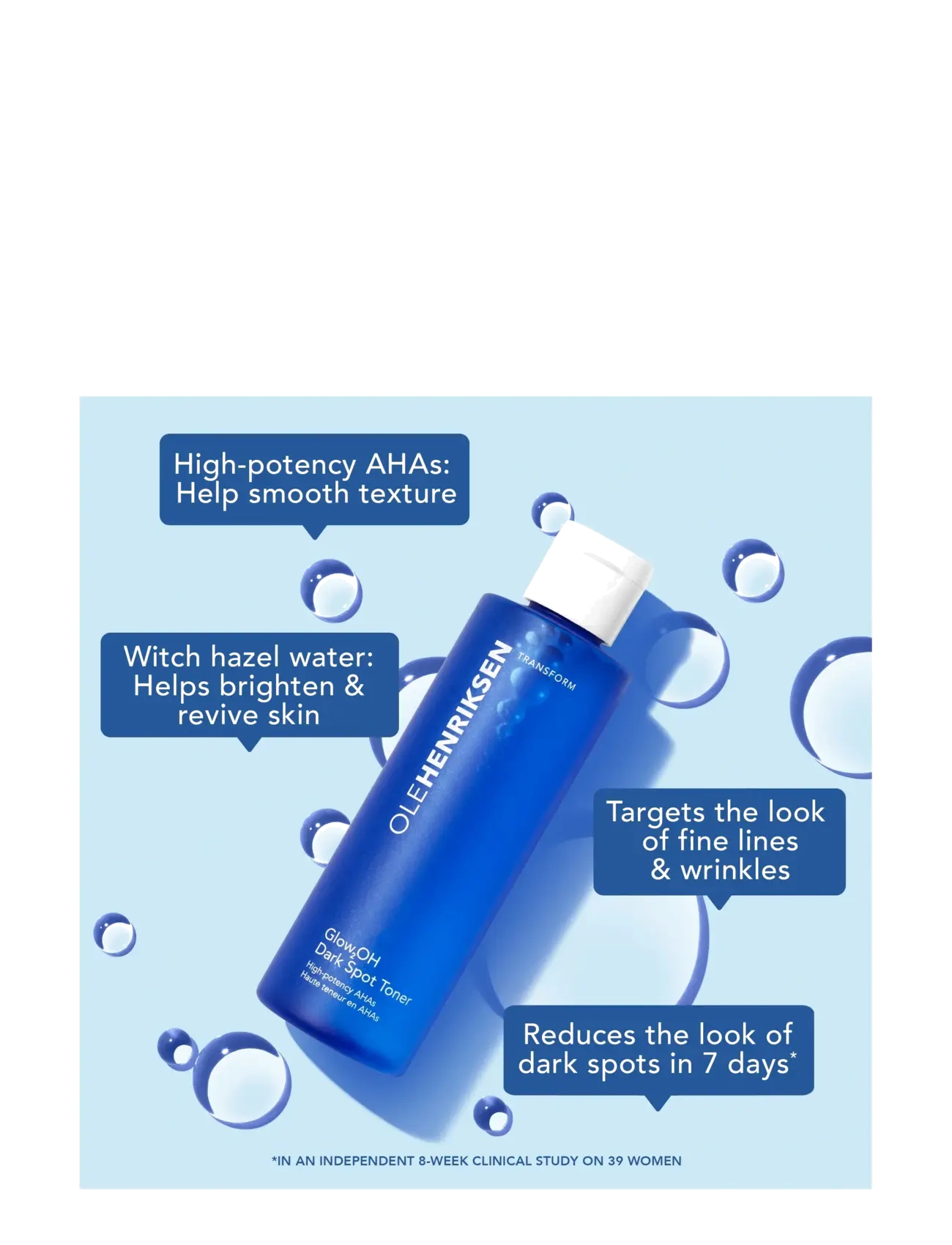 Ole Henriksen - Glow2OH Dark Spot Toner - hreinsandi tóner - no color - 1