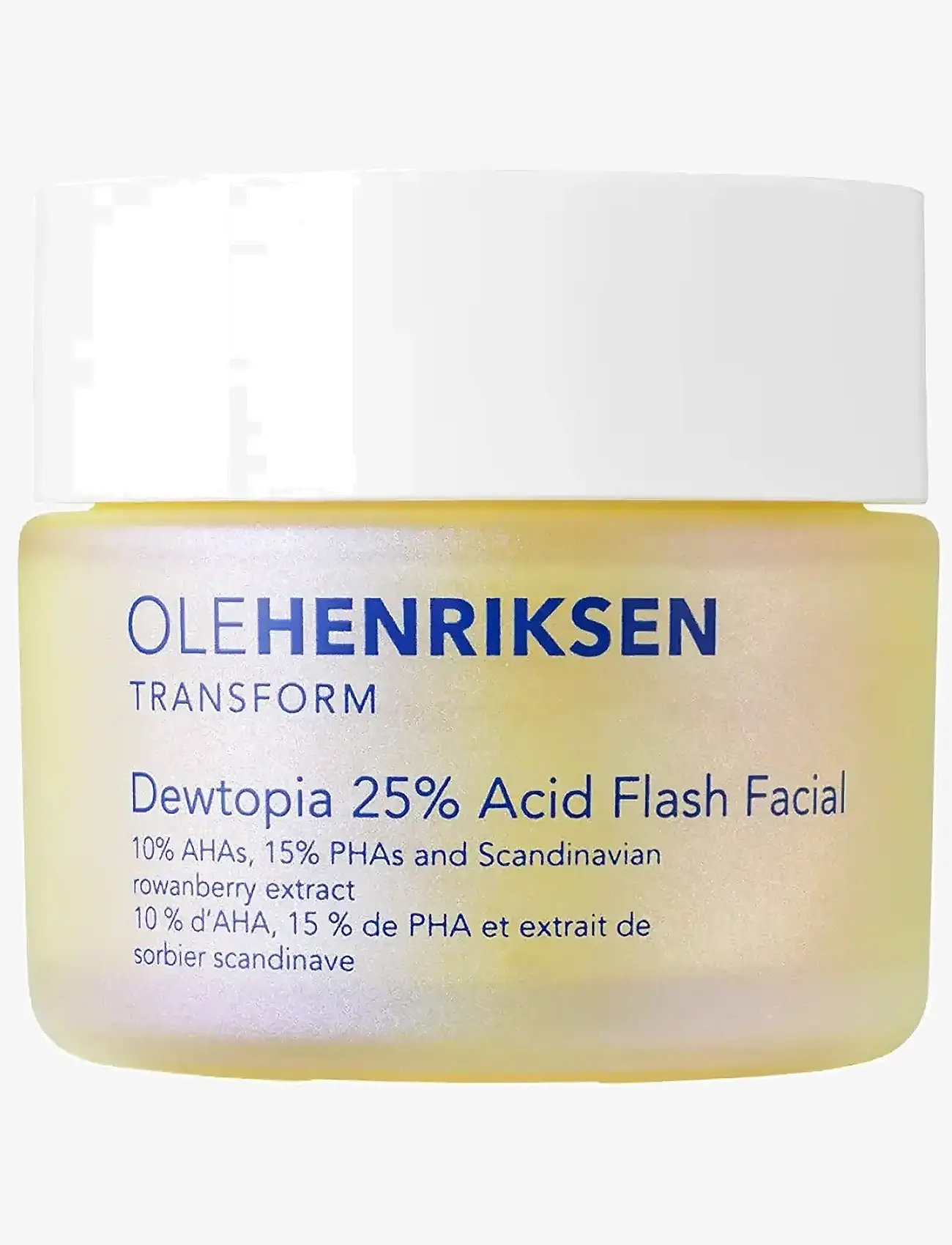 Ole Henriksen - OLE HENRIKSEN TRANSFORM Dewtopia 25% acid flash facial 50 ML - peeling masker - no color - 0
