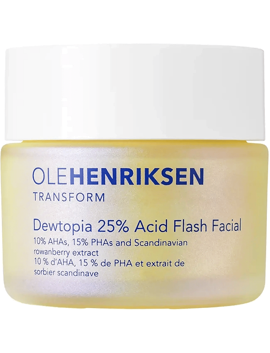 Ole Henriksen - OLE HENRIKSEN TRANSFORM Dewtopia 25% acid flash facial 50 ML - kuorivat naamiot - no color - 0