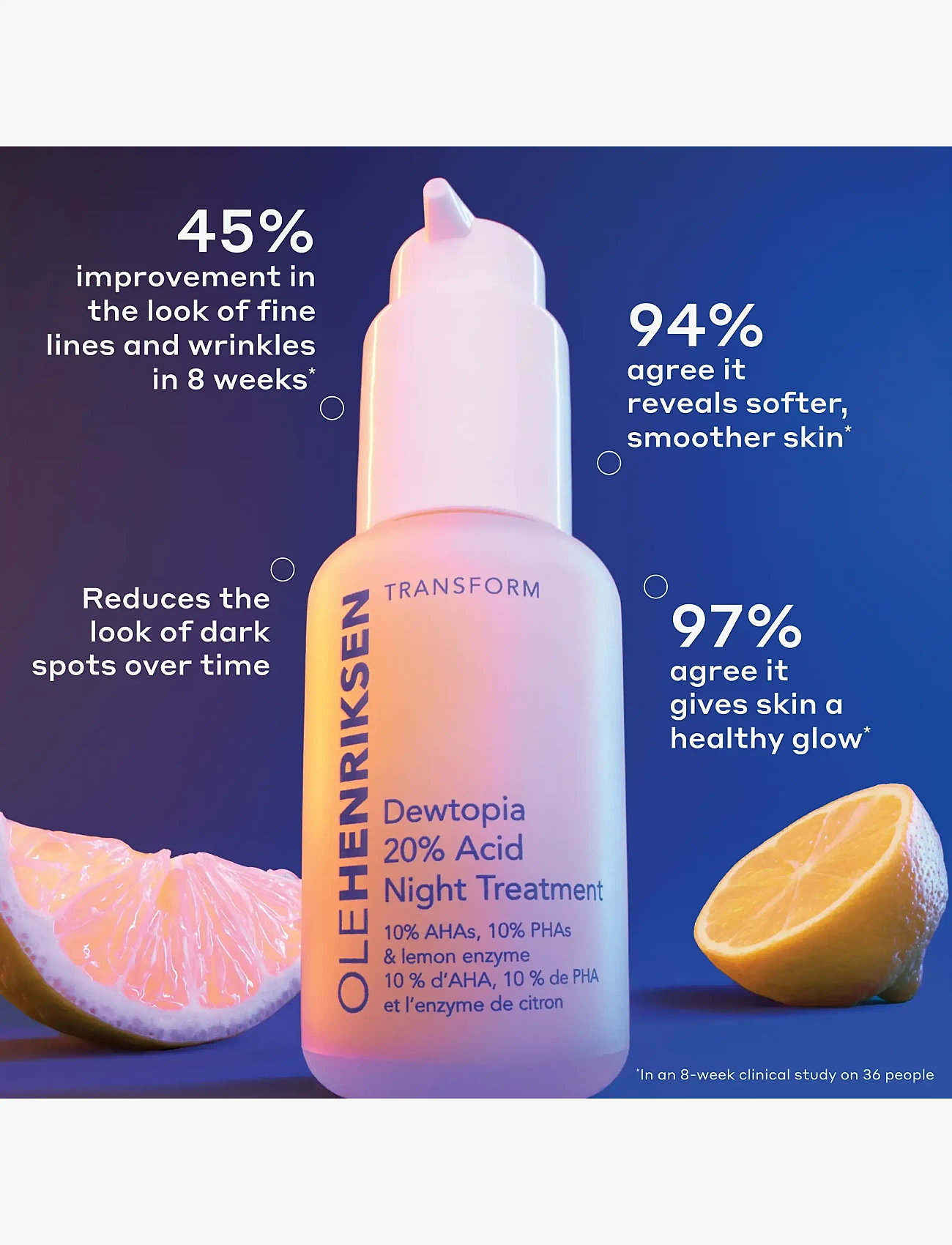 Ole Henriksen - TRANSFORM DEWTOPIA 20% ACID TREATMENT - serum & oljor  - no color - 3