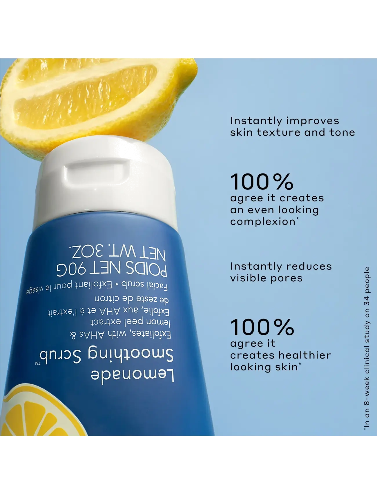 Ole Henriksen - Lemonade Smoothing Scrub - peeling - no color - 2
