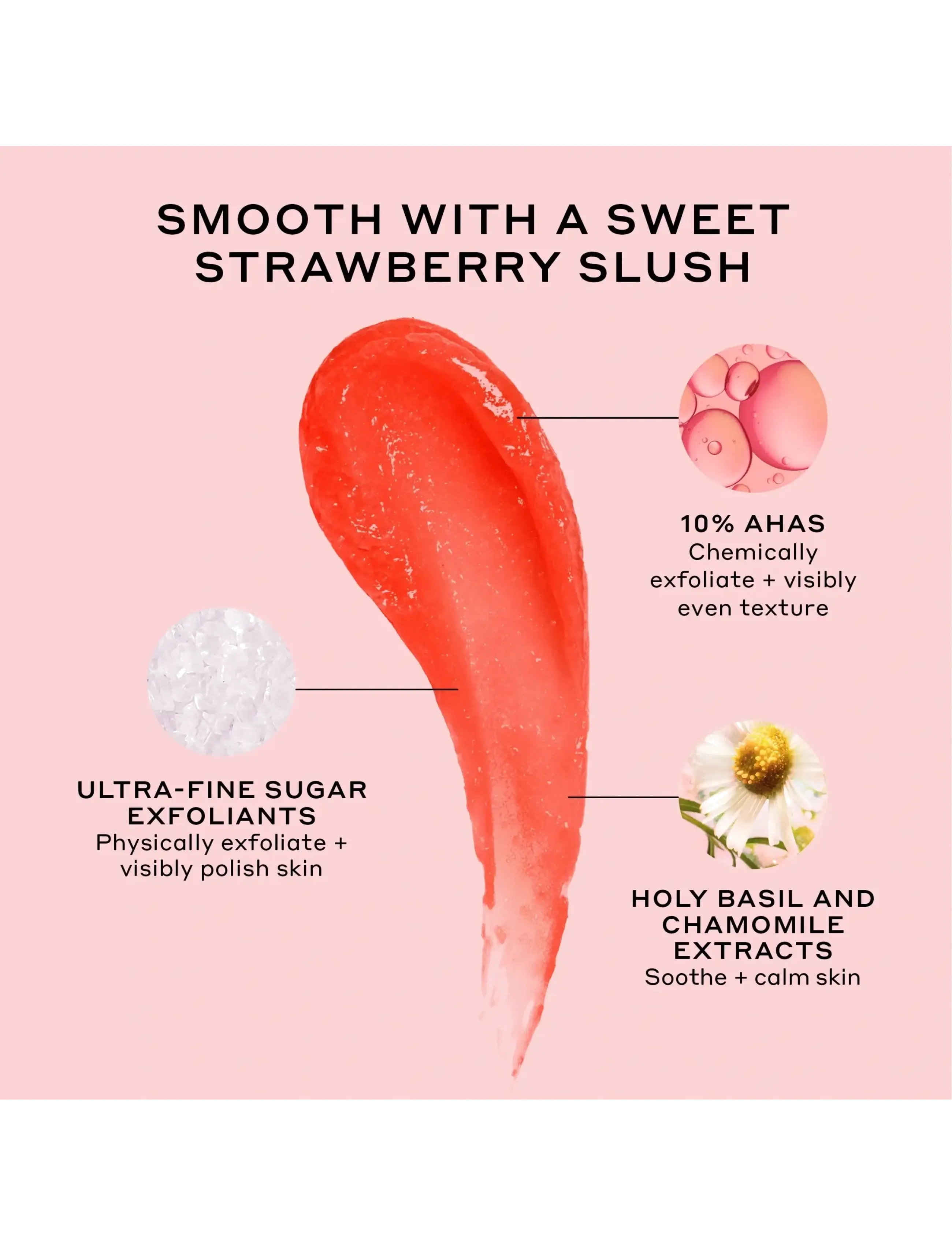 Ole Henriksen - Lemonade Smoothing Scrub - huulten kuorinnat - strawberry - 3