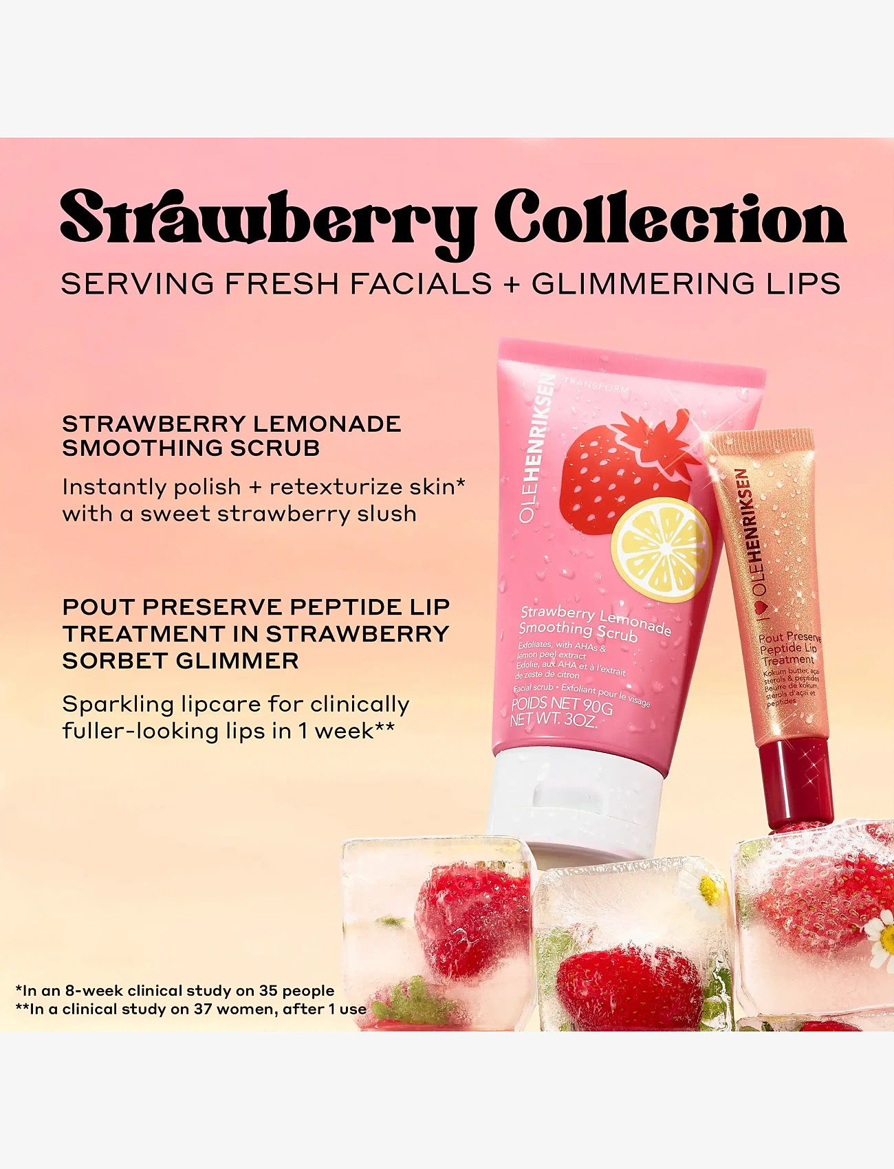 Ole Henriksen - Lemonade Smoothing Scrub - läppskrubb - strawberry - 5