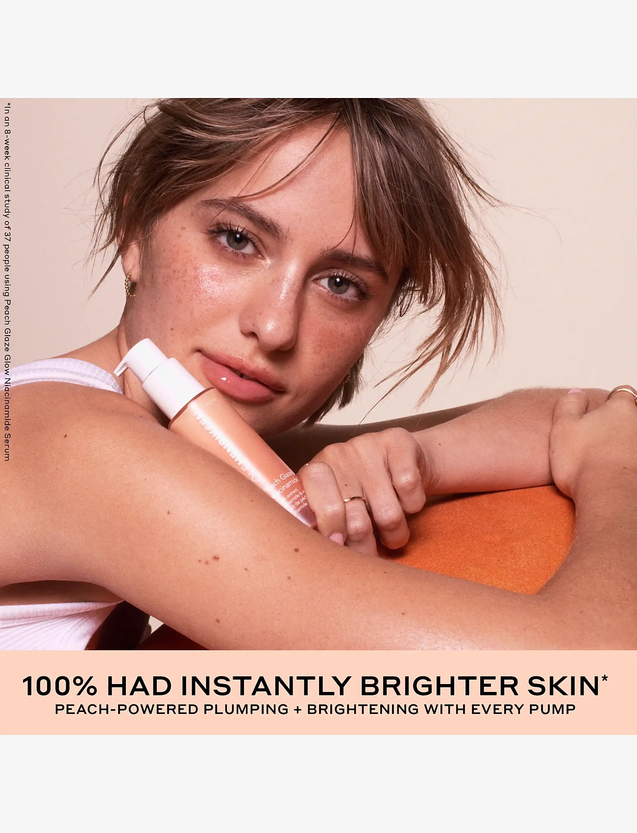 Ole Henriksen - TRUTH Peach glaze glow serum 30.00 ML - serum og olíur - clear - 3