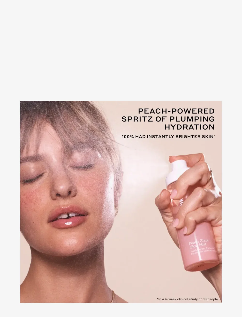 Ole Henriksen - Peach Glaze Glow Mist - ansigtsmist - clear - 2