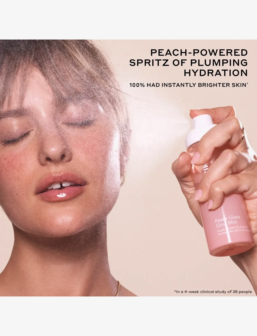 Ole Henriksen - Peach Glaze Glow Mist - ansiktsmist - clear - 2