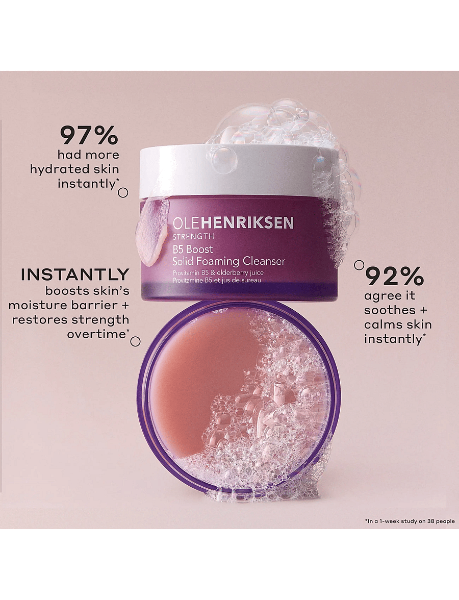 Ole Henriksen - STRENGTH B5 Boost Solid Foaming Cleanser 100 ml - foaming cleanser - no color - 5