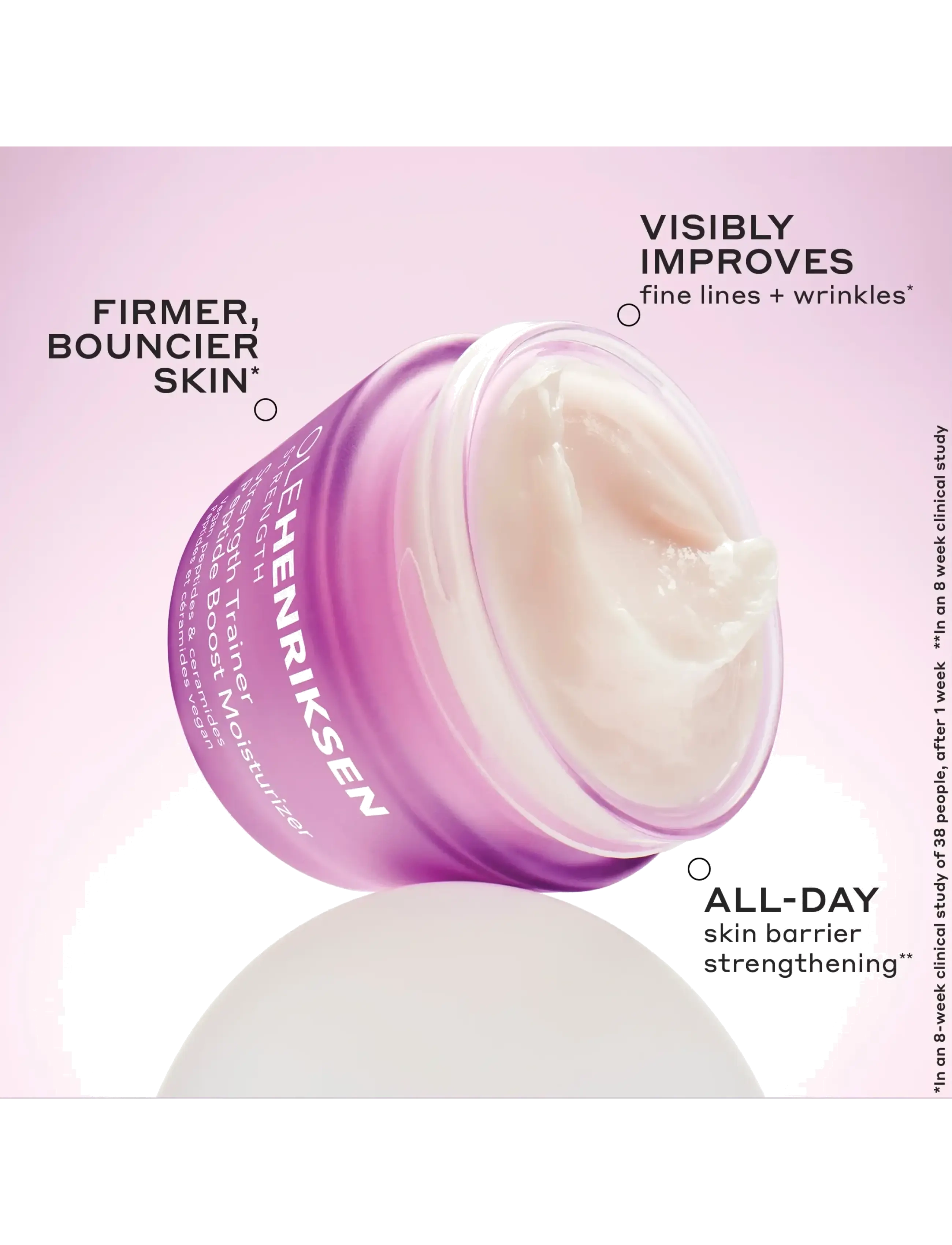 Ole Henriksen - Strength Trainer Peptide Boost Moisturizer - sommarens hudvård  - no color - 2