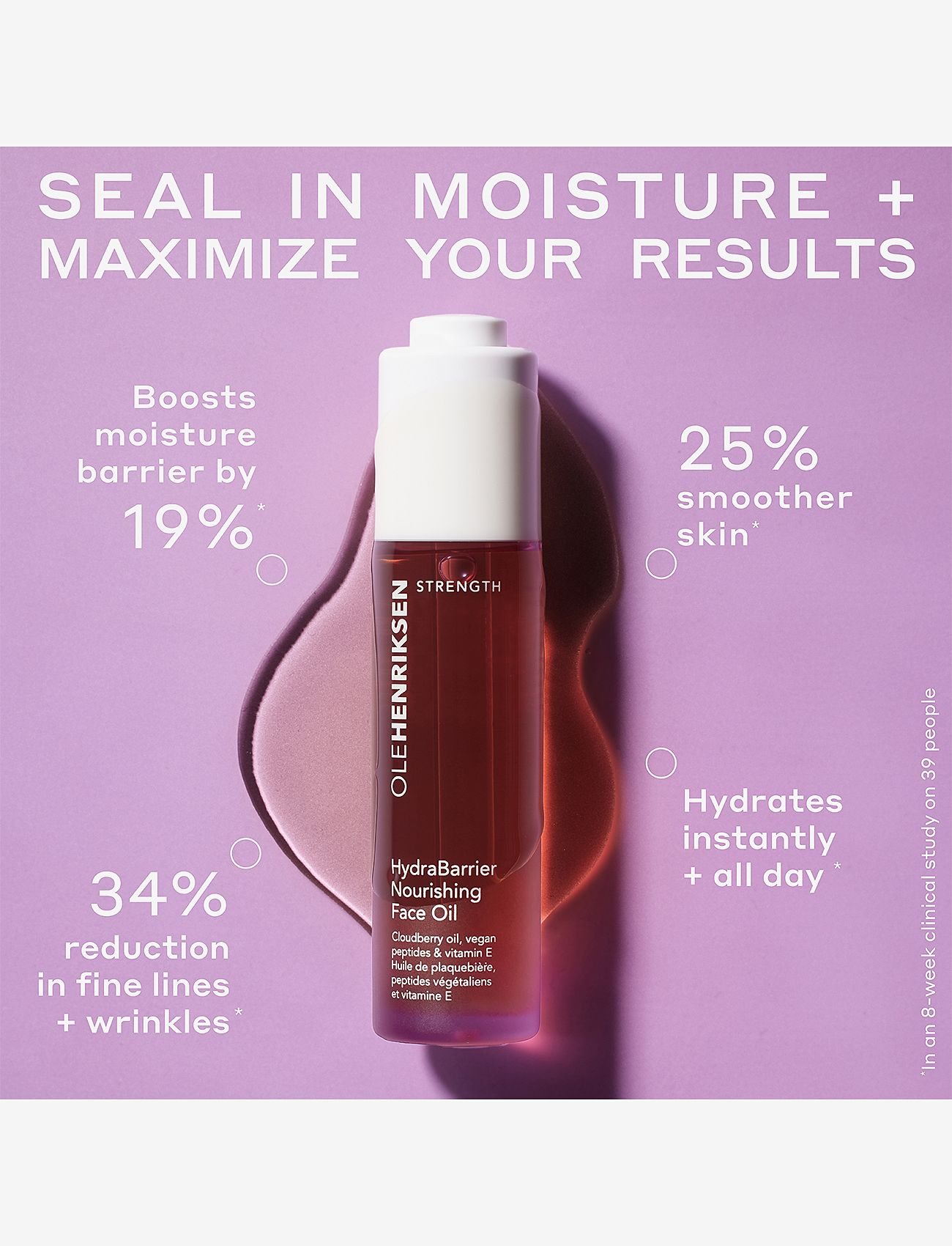Ole Henriksen - OLE HENRIKSEN STRENGTH Facial oil 30 ML - seerumit ja öljyt - no color - 2