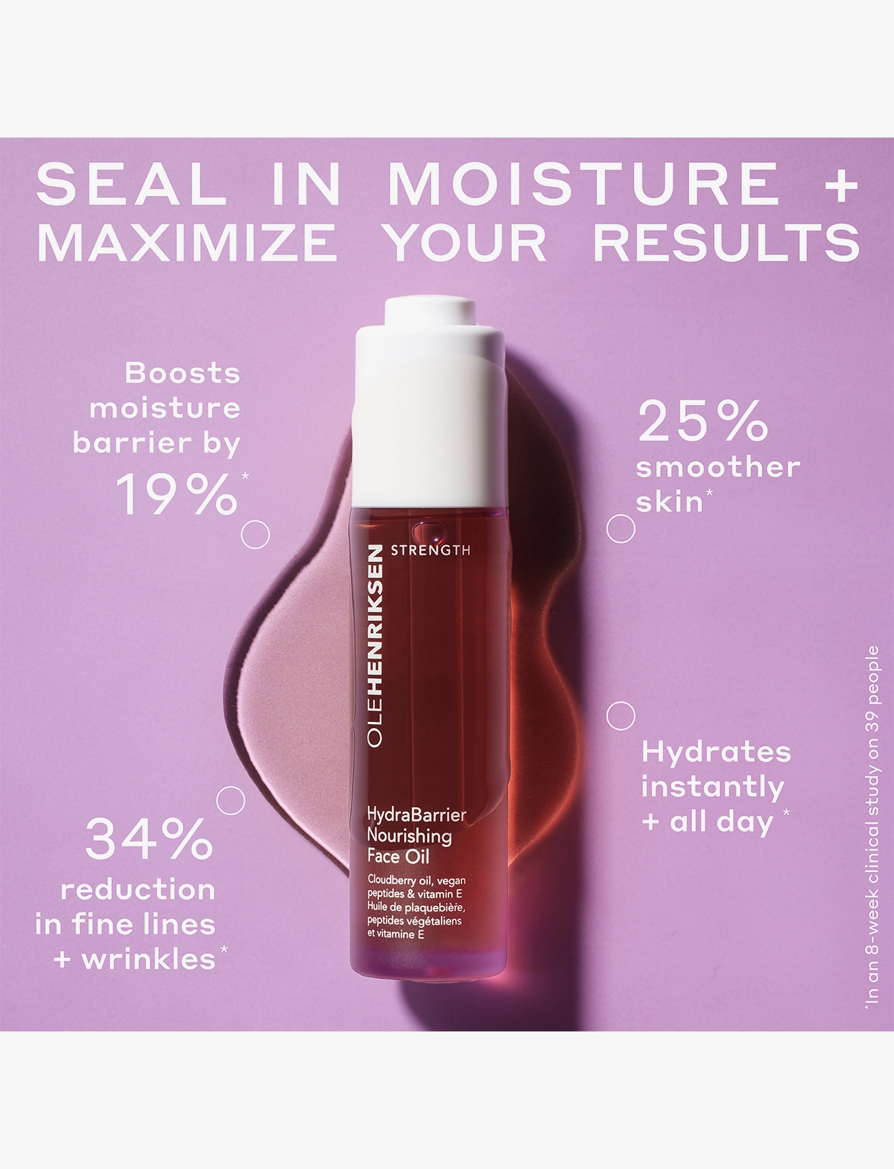 Ole Henriksen - OLE HENRIKSEN STRENGTH Facial oil 30 ML - seerumit ja öljyt - no color - 2