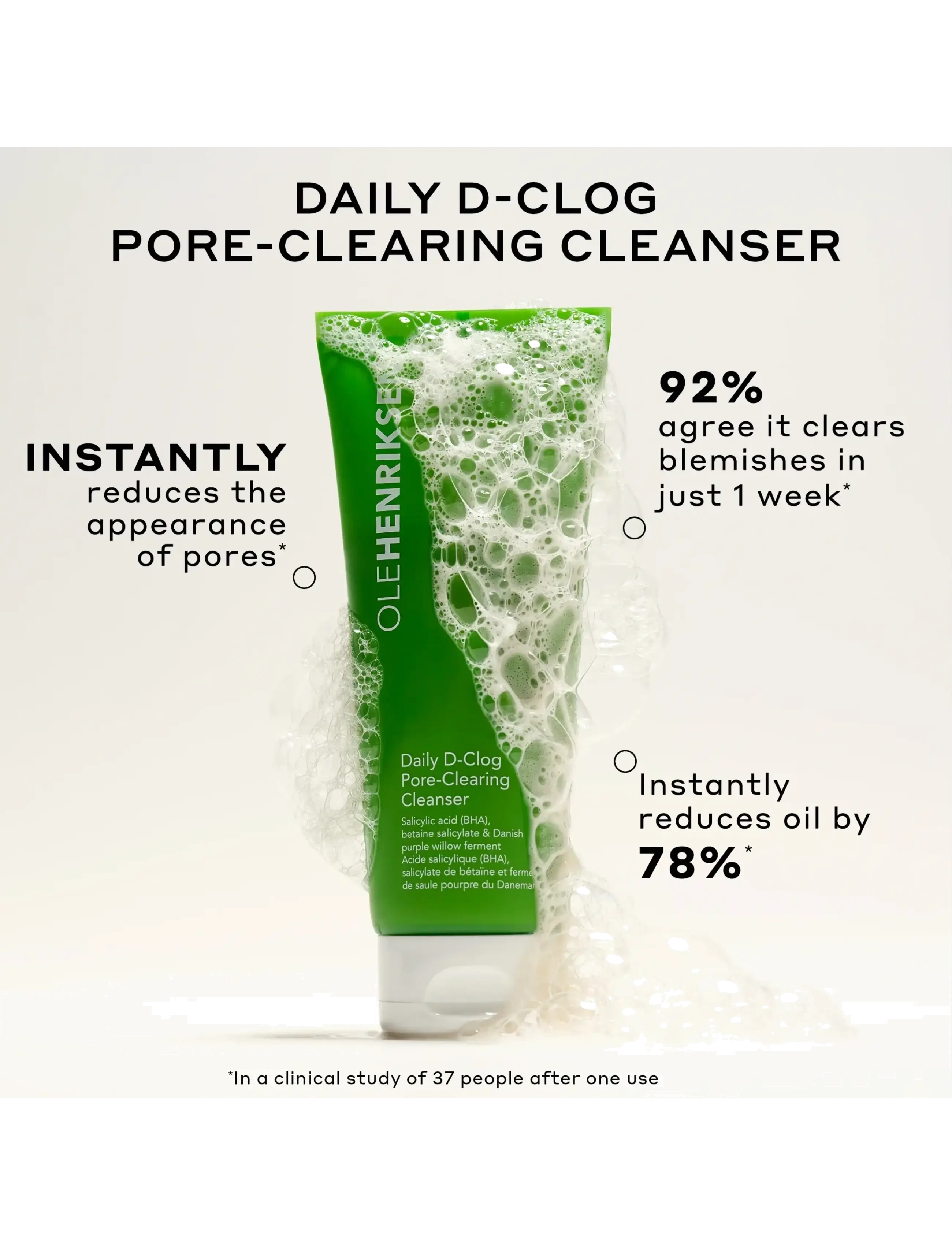 Ole Henriksen - Daily D-Clog Pore-Clearing Cleanser 150 ml - clear - 3