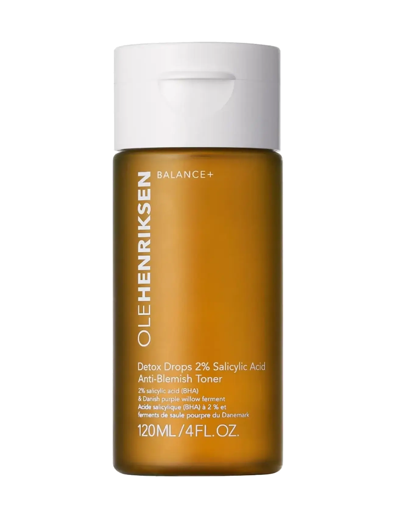 Ole Henriksen BALANCE Detox drops 2% salicylic acid toner 120ML - Exfolierande ansiktsvatten - CLEAR / undefined