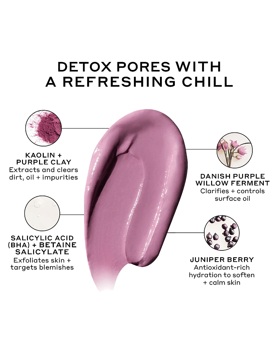Ole Henriksen - Violet Ice Cold Plunge Pore Mask - detox masker - clear - 5