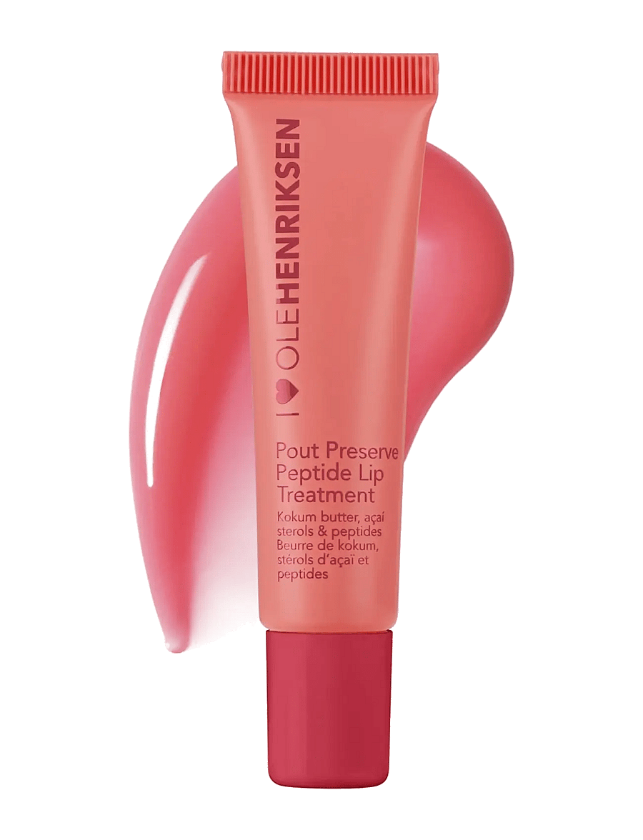 Ole Henriksen - Pout Preserve Peptide Lip Treatment 12ml - læbemaske - strawberry sorbet - 0