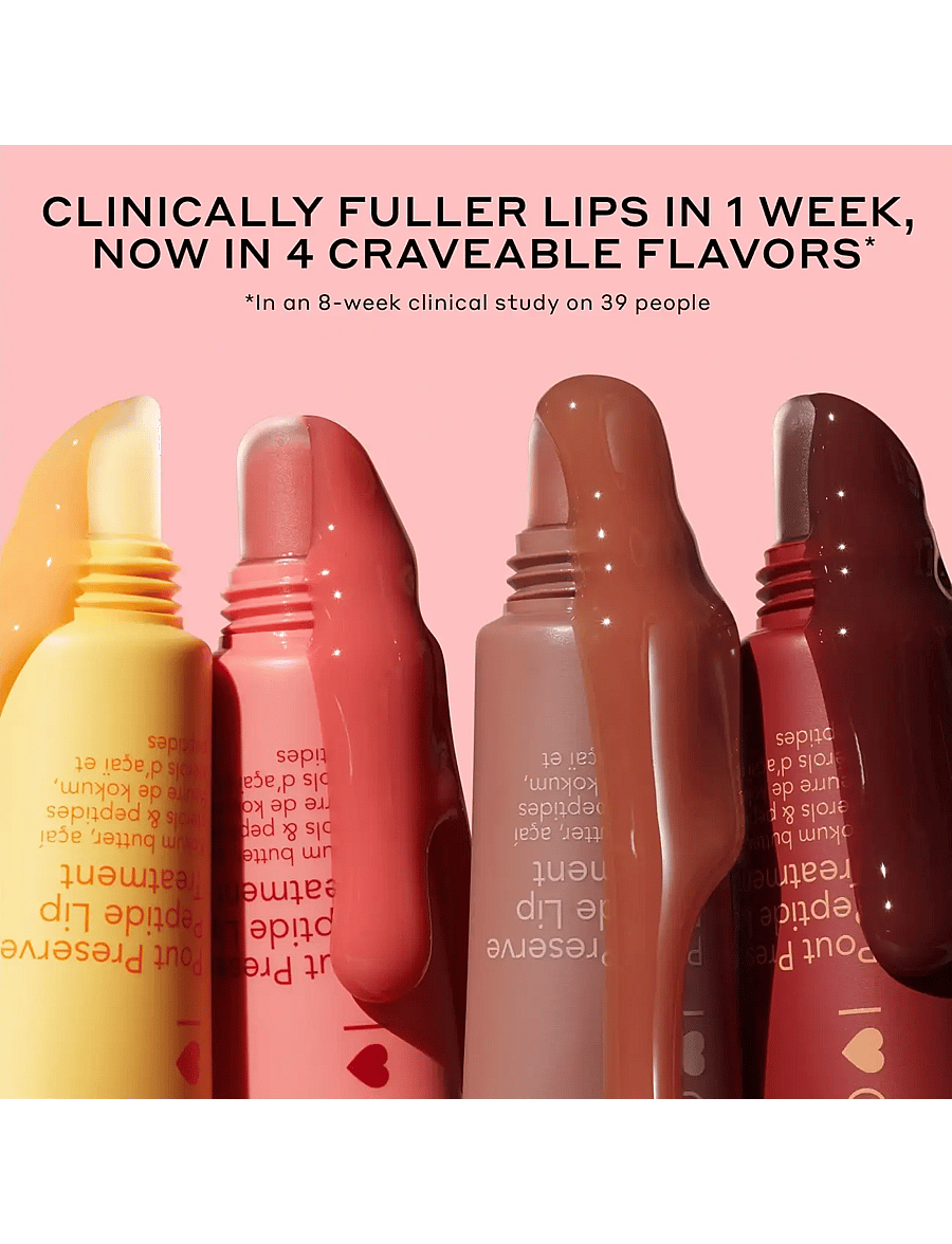 Ole Henriksen - Pout Preserve Peptide Lip Treatment 12ml - læbemaske - strawberry sorbet - 1