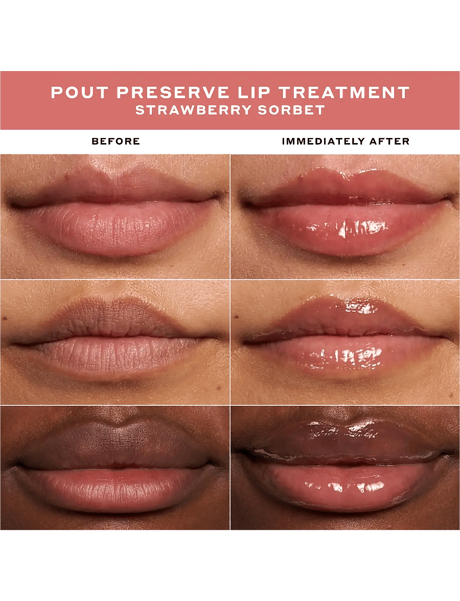 Ole Henriksen - Pout Preserve Peptide Lip Treatment 12ml - læbemaske - strawberry sorbet - 2